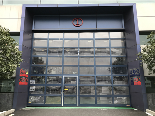 工廠大型透視提升門 工廠大型透視提升門